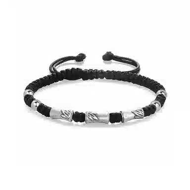 【S999足银 节节高升】 七七银饰 竹节 学业事业上岸竹节 新中式国潮 转运平安顺遂 轻奢时尚小众高级感 好运 纯银 手绳 男女同款情侣款