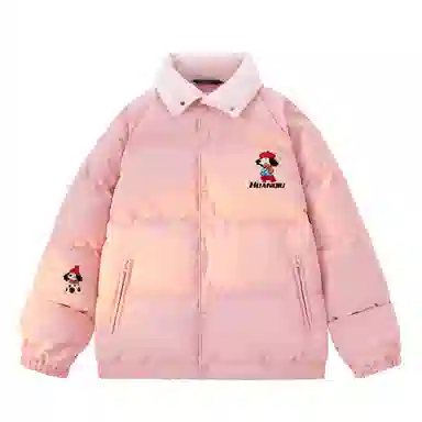 HUANQIU Retro College Windbreaker Jacket