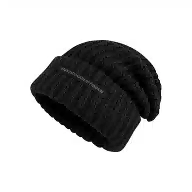 恩僾德 大头围保暖堆堆帽防寒宽松出行加厚显脸小户外冷帽 腈纶 绒线帽 男女同款情侣款