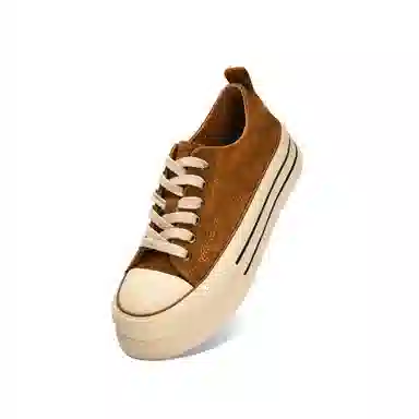 MISTERY Canvas Low Top Sneakers