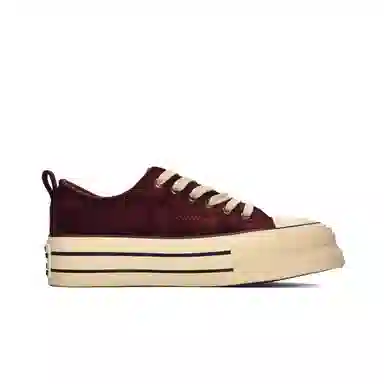 MISTERY Canvas Low Top Sneakers