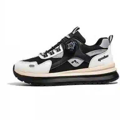 复古港风旋钮设计厚底增高时尚百搭户外运动日常通勤阿甘鞋 老爹鞋 男款