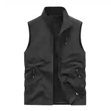 爱爸爸 无袖立领百搭马甲 男女同款