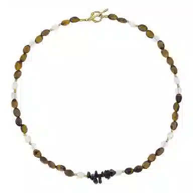 铂思亚 简约几何 树脂 项链 女款