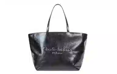 Charlie Luciano Black Tote