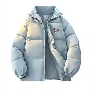 JHCZC Graffiti Demon Logo Puffer Jacket