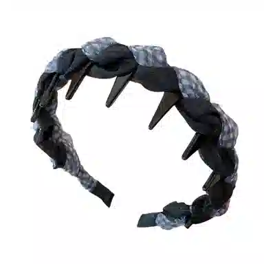 蒙妮 洋气时尚高颅顶 布艺 发箍 女款