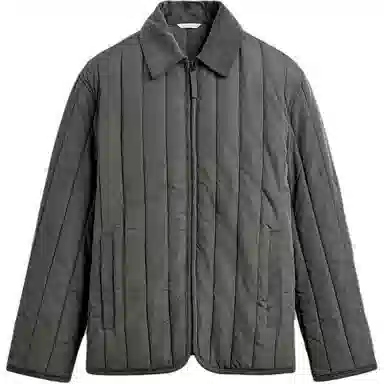 ZARA Slim Fit Patchwork Cotton Jacket