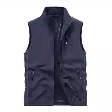 爱爸爸 无袖立领百搭马甲 男女同款