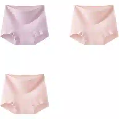 帕兰朵 无痕抗菌舒适平角内裤 女款