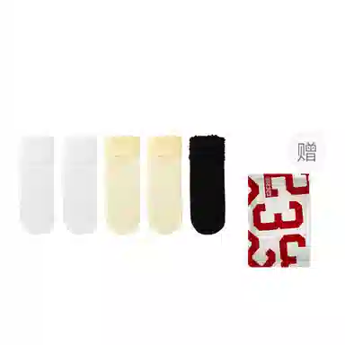 二三二三 少女心蕾丝透气甜美日系休闲袜亲肤柔软舒适吸汗排湿防滑防臭高弹袜口不勒脚柔顺透气不闷堆堆袜通勤百搭出行中筒袜 女款