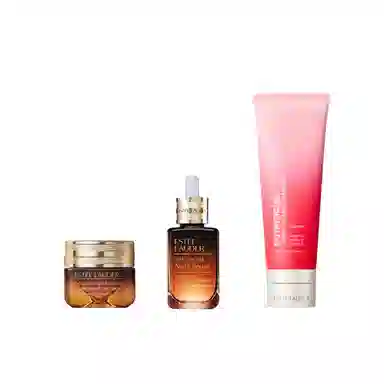 雅诗兰黛 小棕瓶红石榴保湿护肤套装 舒缓维稳