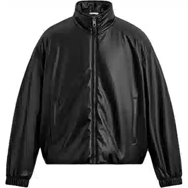 ZARA Casual Loose Stand Collar Zip Cotton Jacket Men