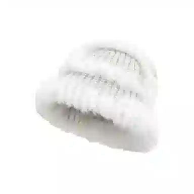 恩僾德 韩版百搭显脸小加厚保暖护耳#好运 马海毛 绒线帽 男女同款情侣款