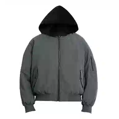 WSRX Vintage Hoodie Down Jacket