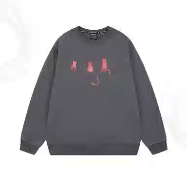 莫代尔 秋冬遮肉显瘦嘻哈潮流大码舒适街头风长袖卫衣打底衣 男女同款