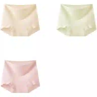 帕兰朵 无痕抗菌舒适平角内裤 女款