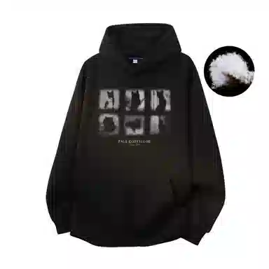 PAUL COSTELLOE Down Hoodie