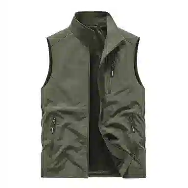 爱爸爸 无袖立领百搭马甲 男女同款