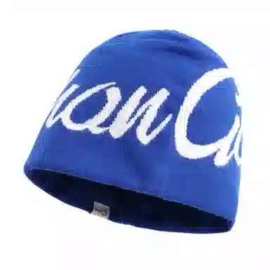 艾佳微 日常通勤户外登山运动徒步旅游美式针织字母保暖护耳大头围显脸 棉 帽子 男女同款情侣款