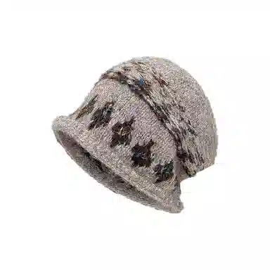 恩僾德 百搭高颜值显脸小时尚保暖氛围感 聚酯纤维 绒线帽 男女同款情侣款