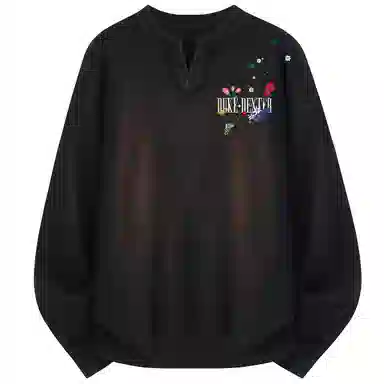 DUKE+DEXTER V-Neck Knit Sweater