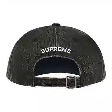 Supreme FW25 Week 6 Pigment Coated Canvas S Logo 6-Panel