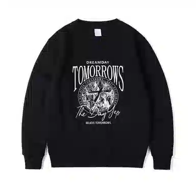 莫代尔 秋冬街头风百搭个性潮流嘻哈美式多色可选卫衣打底衣 男女同款