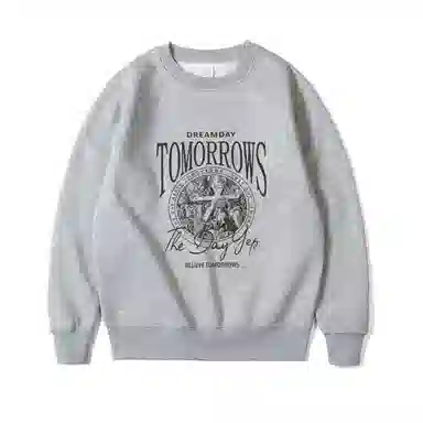 莫代尔 秋冬街头风百搭个性潮流嘻哈美式多色可选卫衣打底衣 男女同款