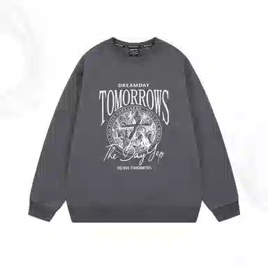 莫代尔 秋冬街头风百搭个性潮流嘻哈美式多色可选卫衣打底衣 男女同款