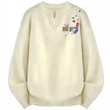 DUKE+DEXTER V-Neck Knit Sweater