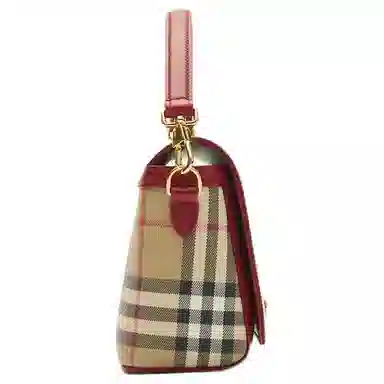 Burberry Colorblock Stripe Tote Small