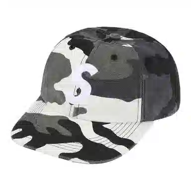 Supreme FW25 Week 6 Pigment Coated Canvas S Logo 6-Panel