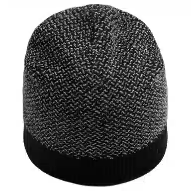 红豆 品牌简约针织保暖防风防寒冷帽 羔羊毛 绒线帽 男款