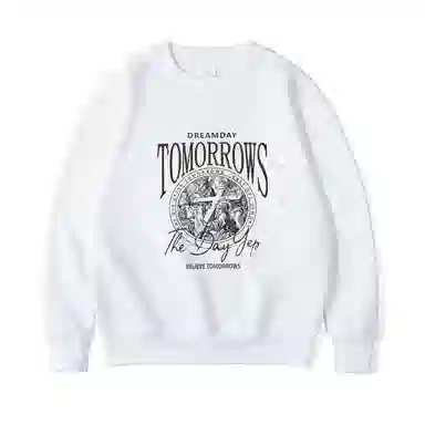 莫代尔 秋冬街头风百搭个性潮流嘻哈美式多色可选卫衣打底衣 男女同款