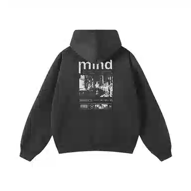 MIND ERROR Vintage Fleece Hoodie