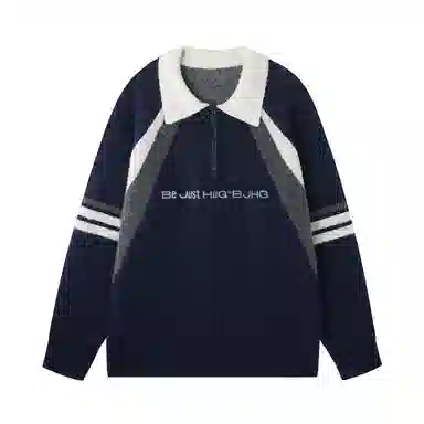 BJHG Reckless Vintage Polo Knit Sweater