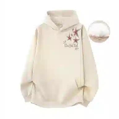 Duoyi Red Star Logo Pullover Down Jacket