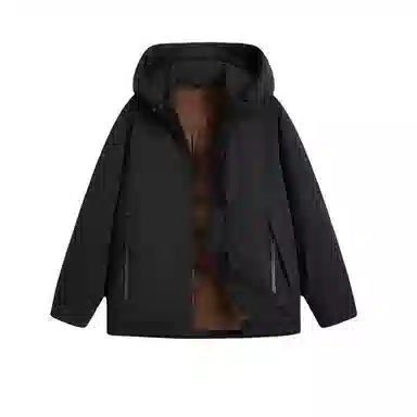 FORHUG Basic Urban Functional Hoodie Down Jacket