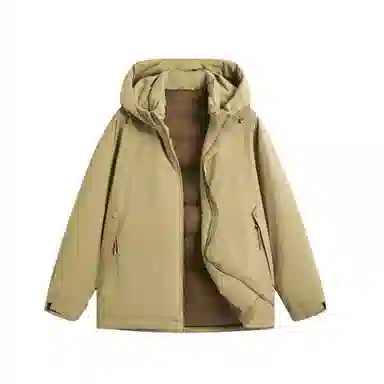 FORHUG Basic Urban Functional Hoodie Down Jacket