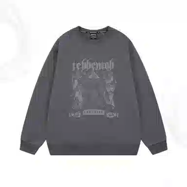 莫代尔 秋冬百搭个性街头风潮流舒适嘻哈美式多色可选卫衣打底衣 男女同款