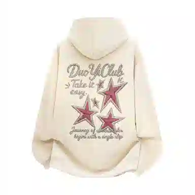 Duoyi Red Star Logo Pullover Down Jacket