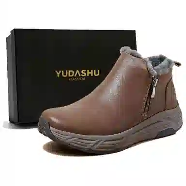 YUDASHU Premium Shearling Boots