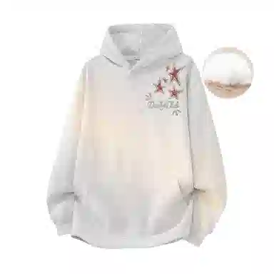 Duoyi Red Star Logo Pullover Down Jacket