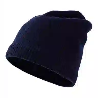 红豆 品牌简约百搭保暖针织 羔羊毛 绒线帽 男款