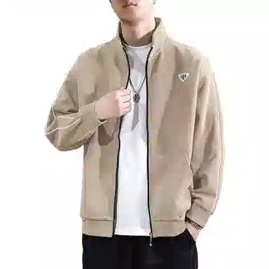 遨宇 宽松适中立领长袖卫衣 男款