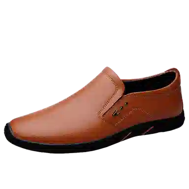 British Knight Slip-On Leather Shoes
