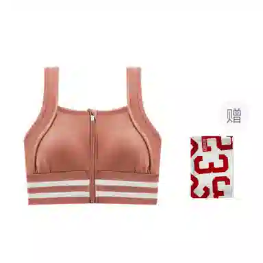 二三二三 舒适柔软聚拢上托无痕内衣亲肤透气防下垂背心无钢圈塑形美背瑜伽健身舞蹈骑行文胸 女款