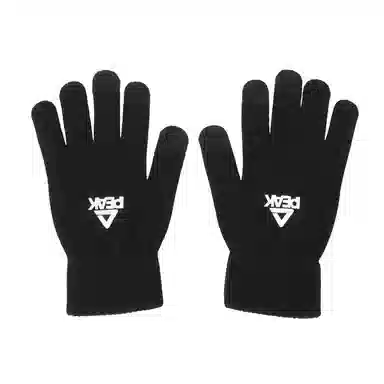 匹克 保暖加绒毛线骑行东北防寒防风可触屏 聚酯纤维 绒线手套 男女同款情侣款