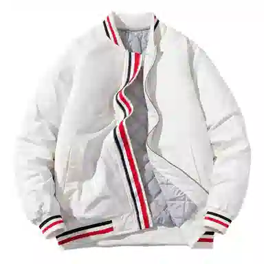 沐诚阳译 秋冬季外套情侣宽松潮牌棉服简约休闲潮流加厚棒球服袄子夹克 男女同款